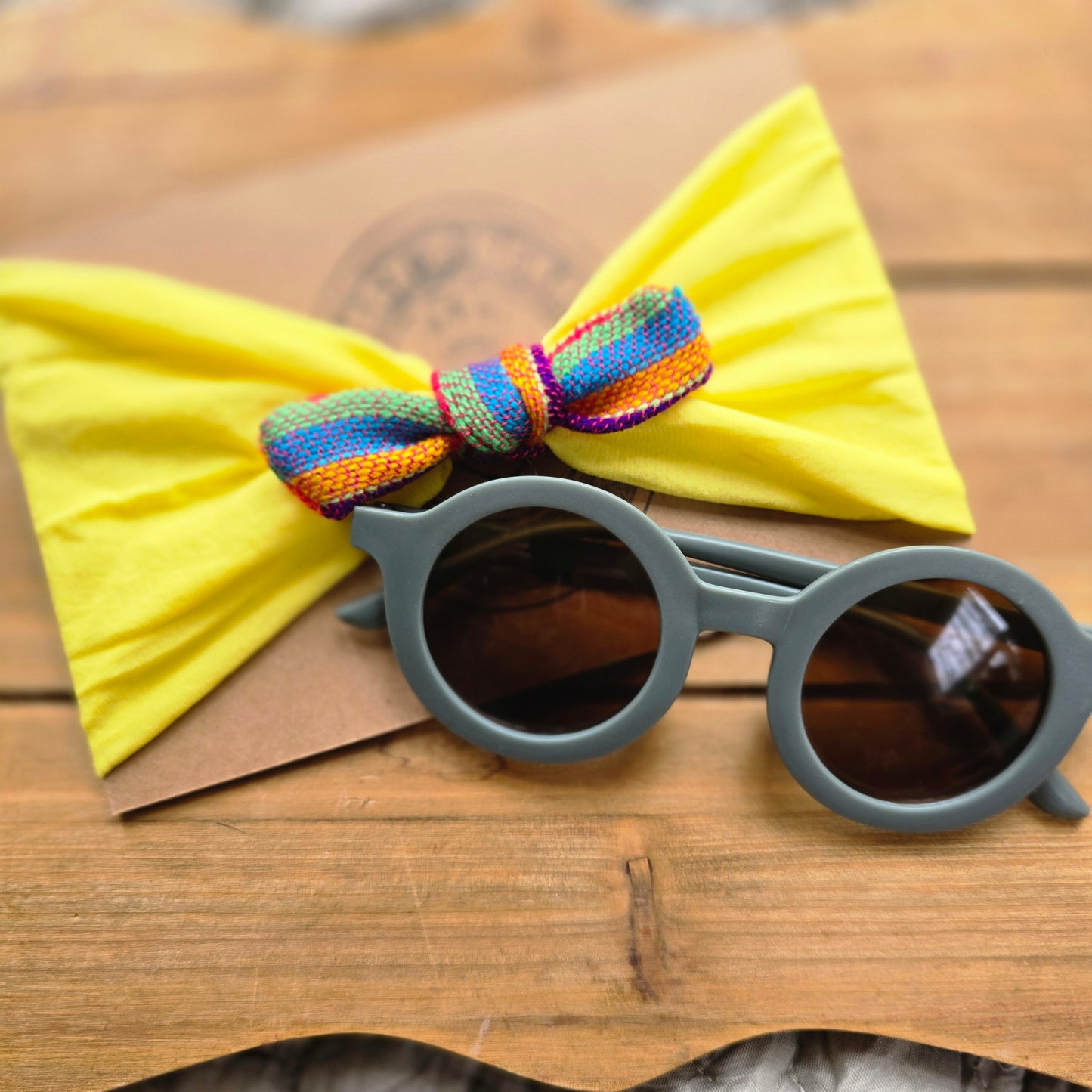 Mexican Baby & Toddler Cambaya Headband + Sunglasses