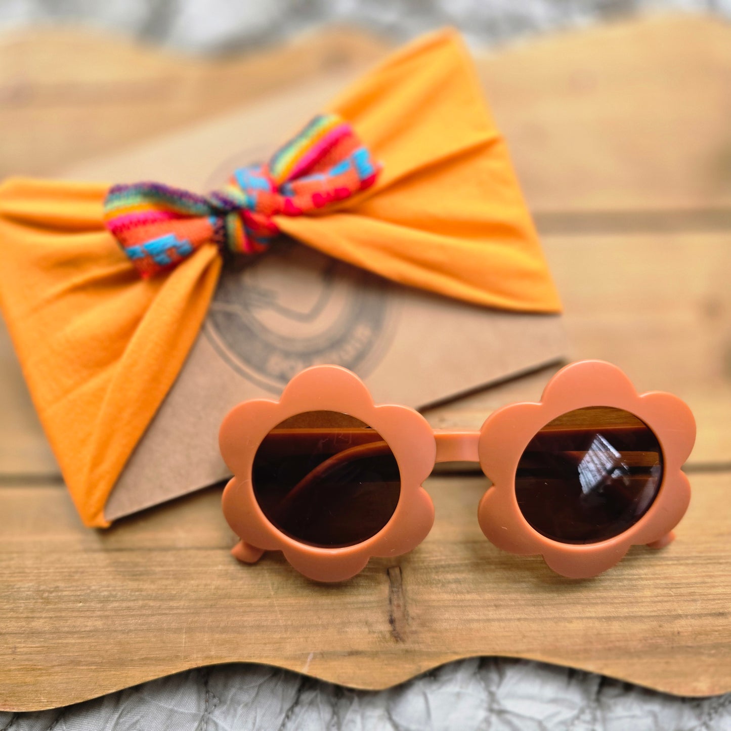 Mexican Baby & Toddler Cambaya Headband + Sunglasses