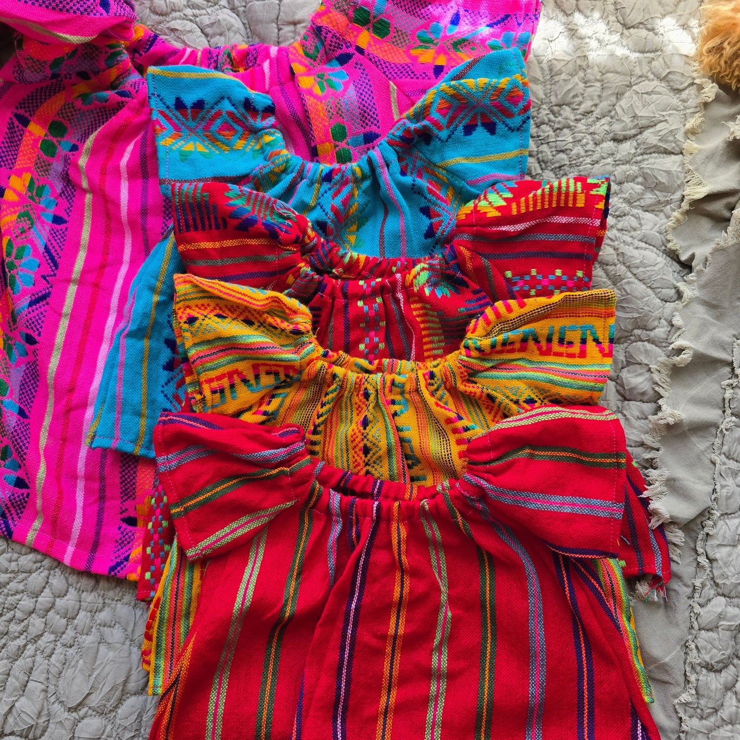 Mexican Cambaya Peasant Tops Baby & Youth Sizes