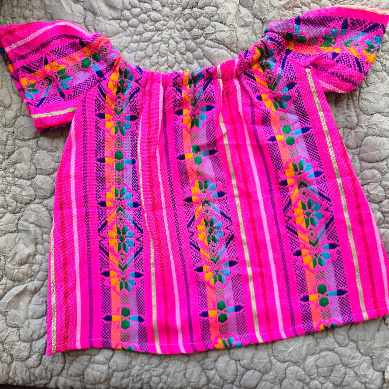 Mexican Cambaya Peasant Tops Baby & Youth Sizes