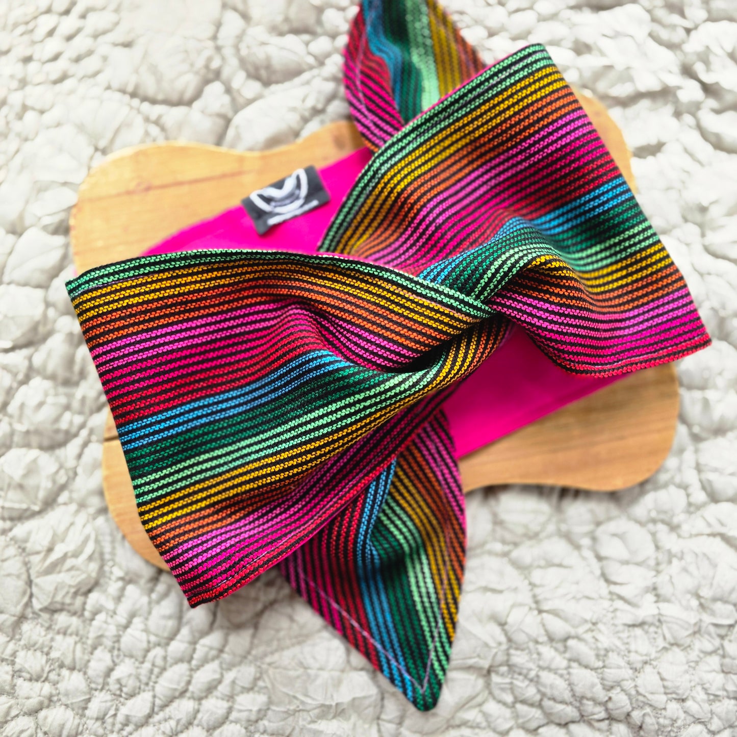 Cambaya Headwrap Rainbow