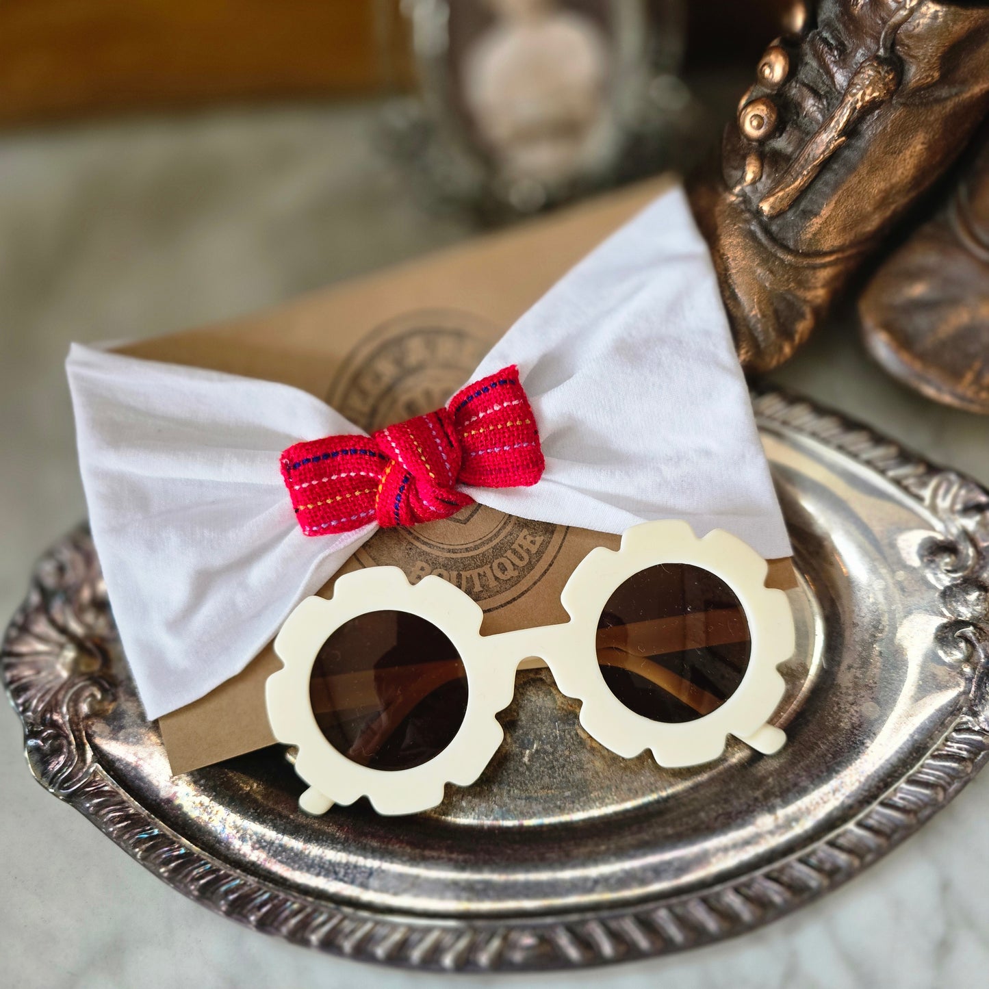 Mexican Baby & Toddler Cambaya Headband + Sunglasses