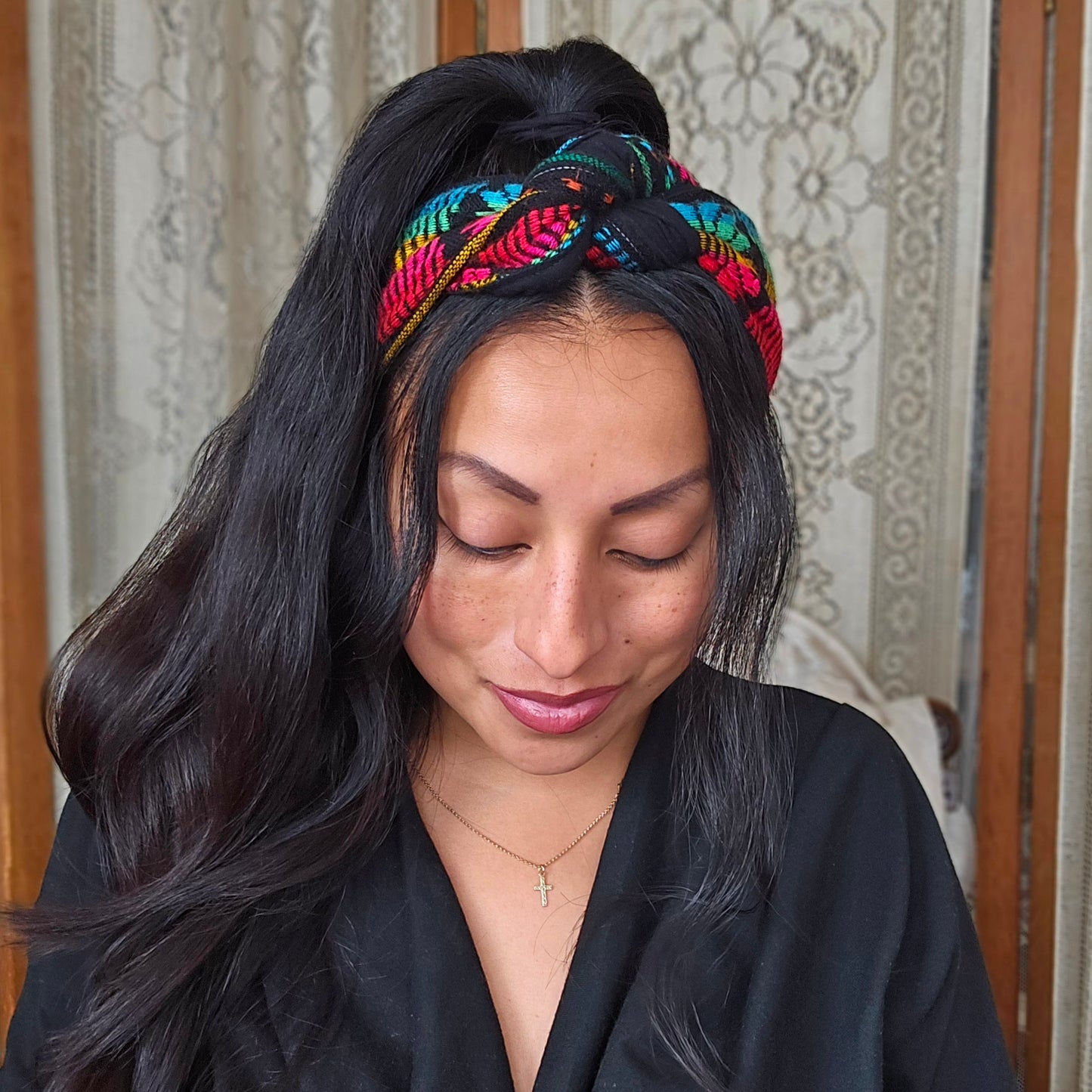 Cambaya Headwrap Black