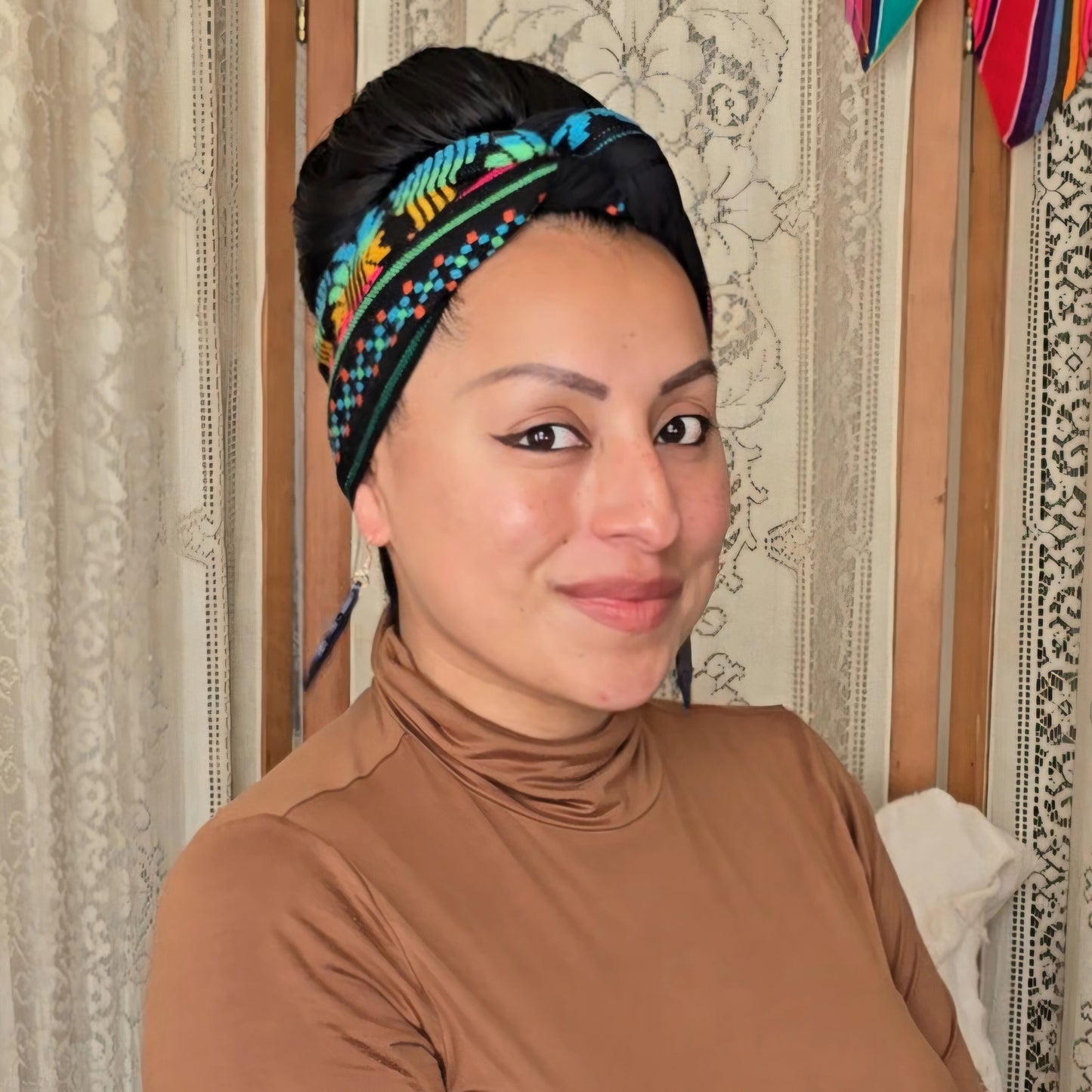 Cambaya Headwrap Black