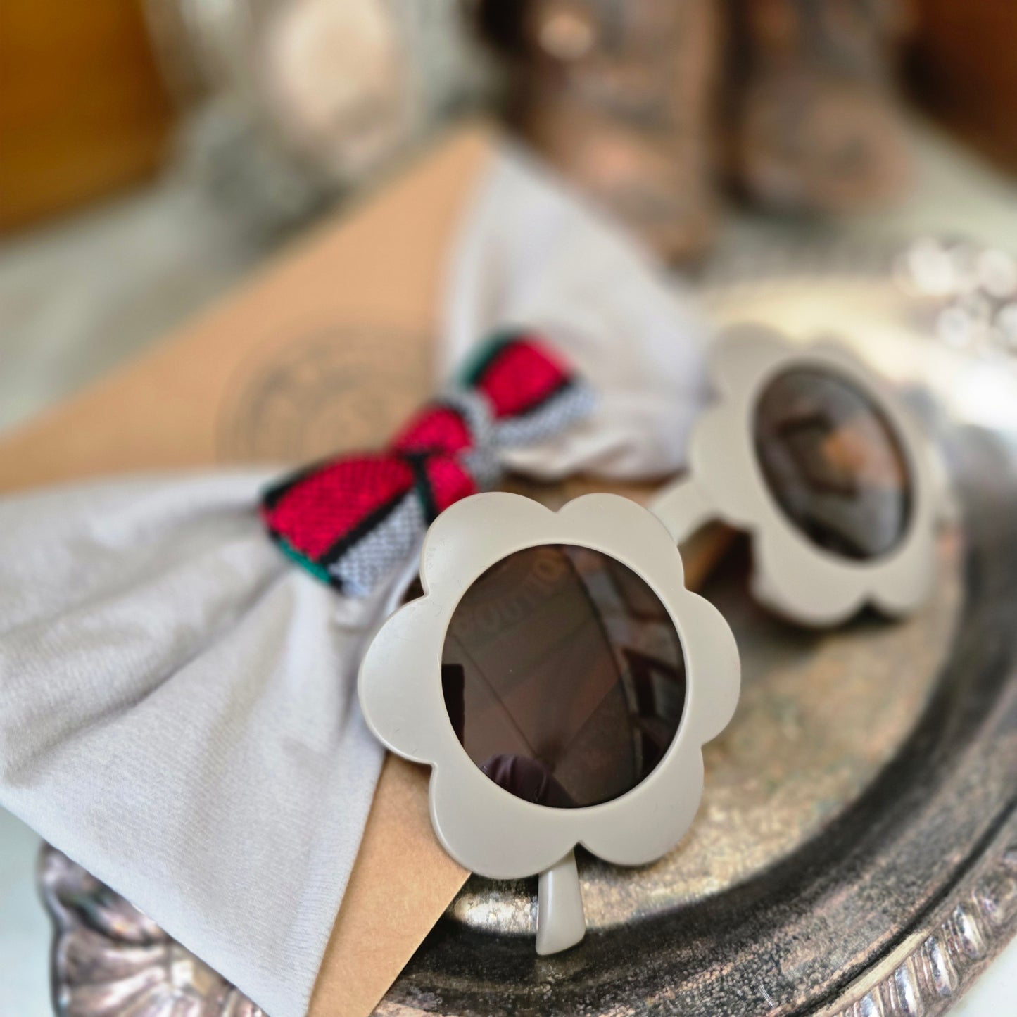 Mexican Baby & Toddler Cambaya Headband + Sunglasses