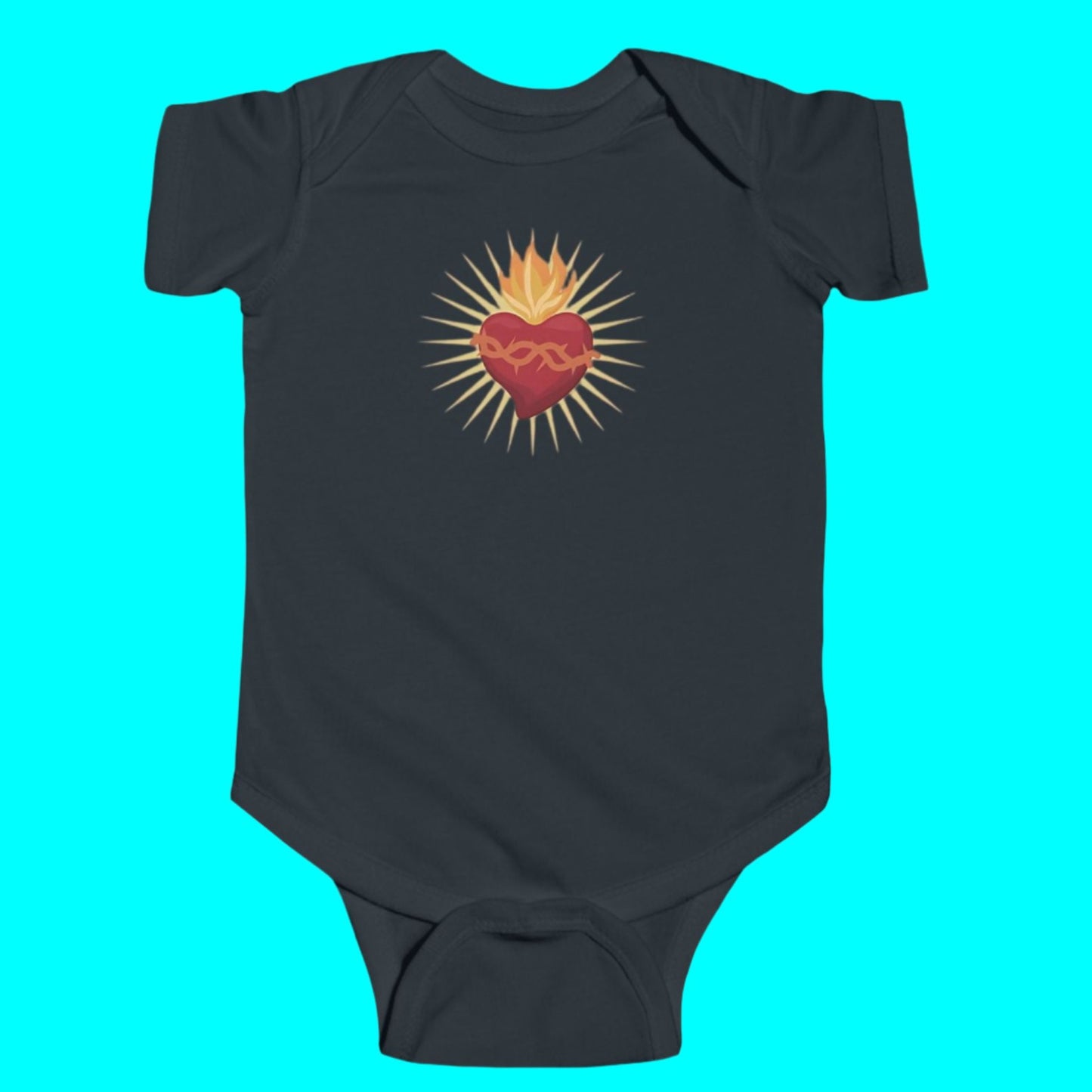 Sacred Heart Infant Fine Jersey Bodysuit