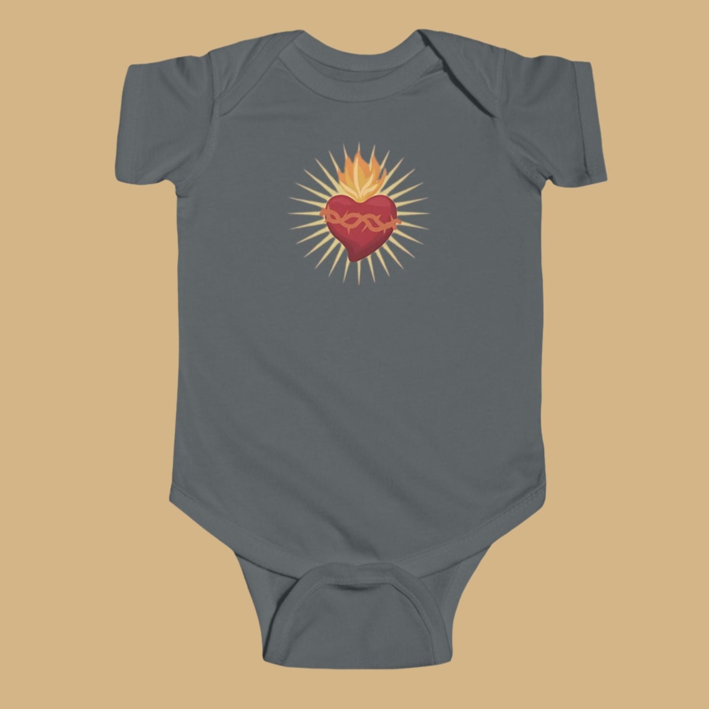 Sacred Heart Infant Fine Jersey Bodysuit