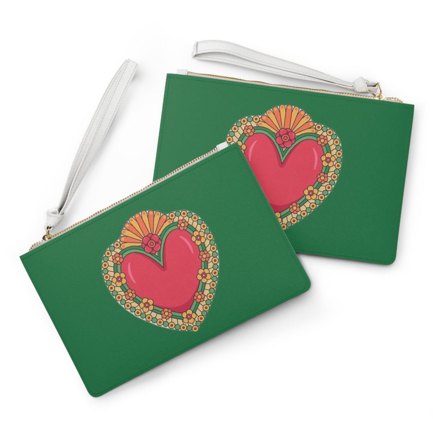 Sacred Heart Clutch Bag