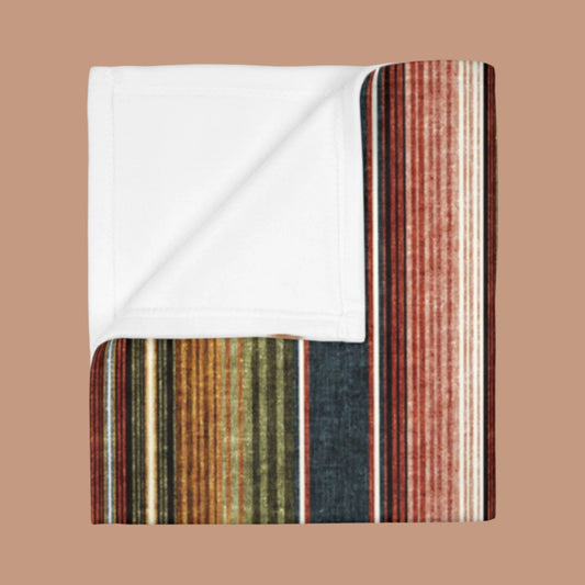 Sarape Fleece Baby Blanket