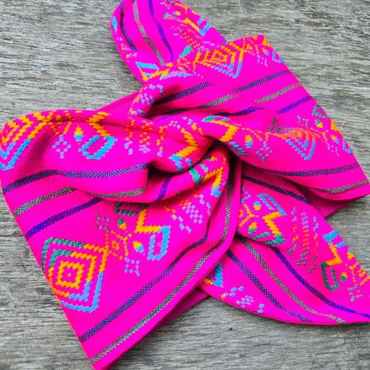 Cambaya Headwrap Hot Pink