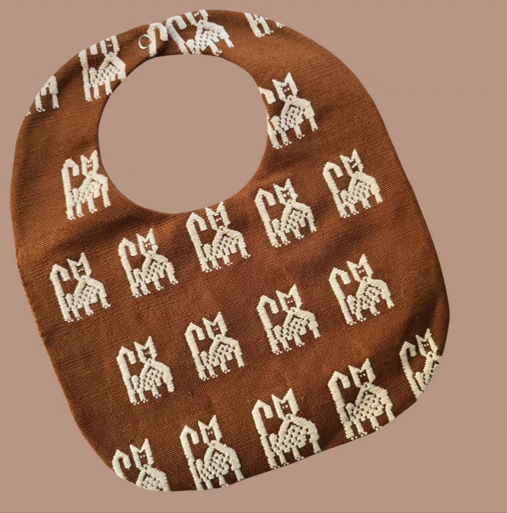Loom Weaved 100% Cotton Bib