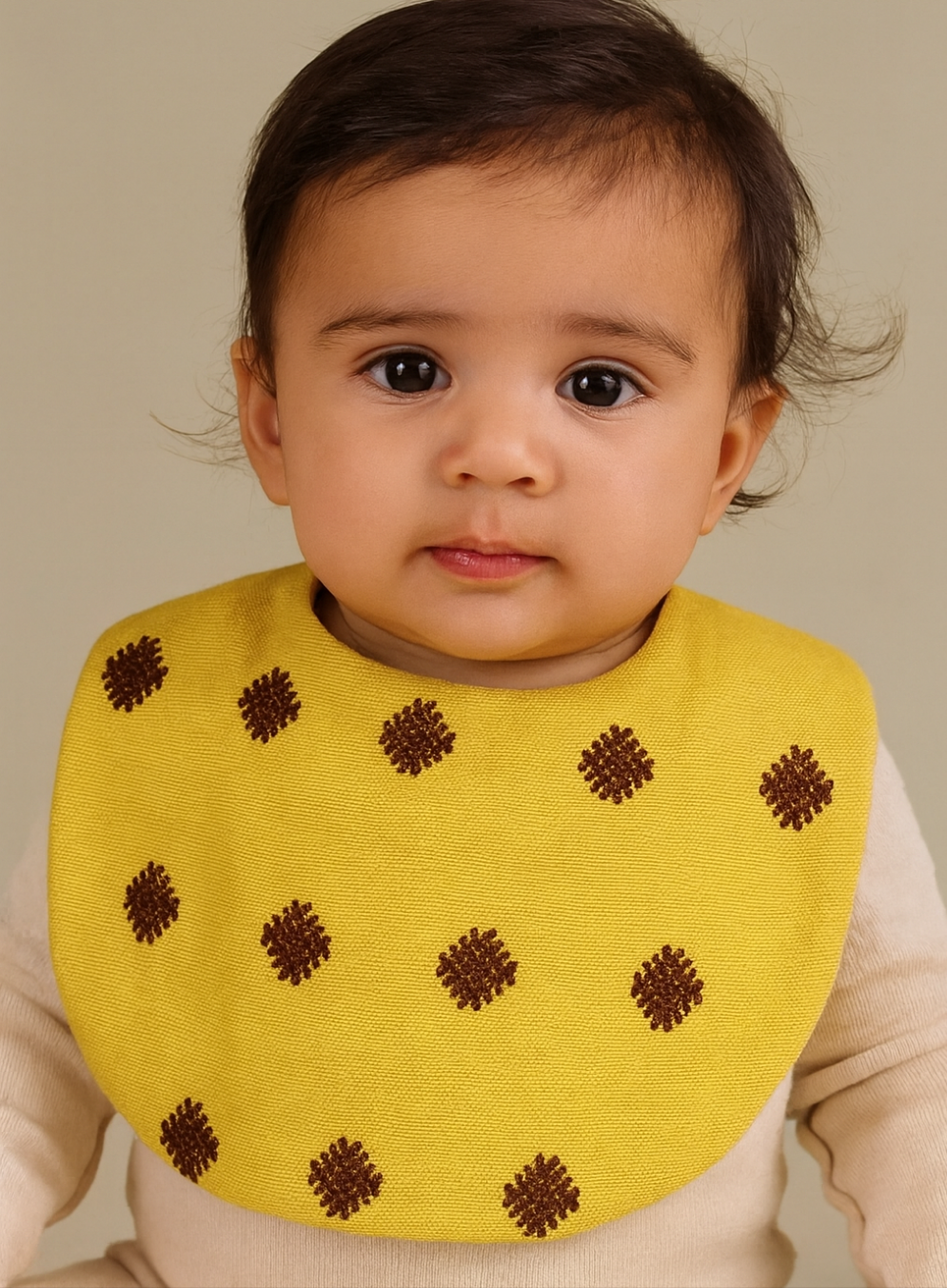 Loom Weaved 100% Cotton Bib
