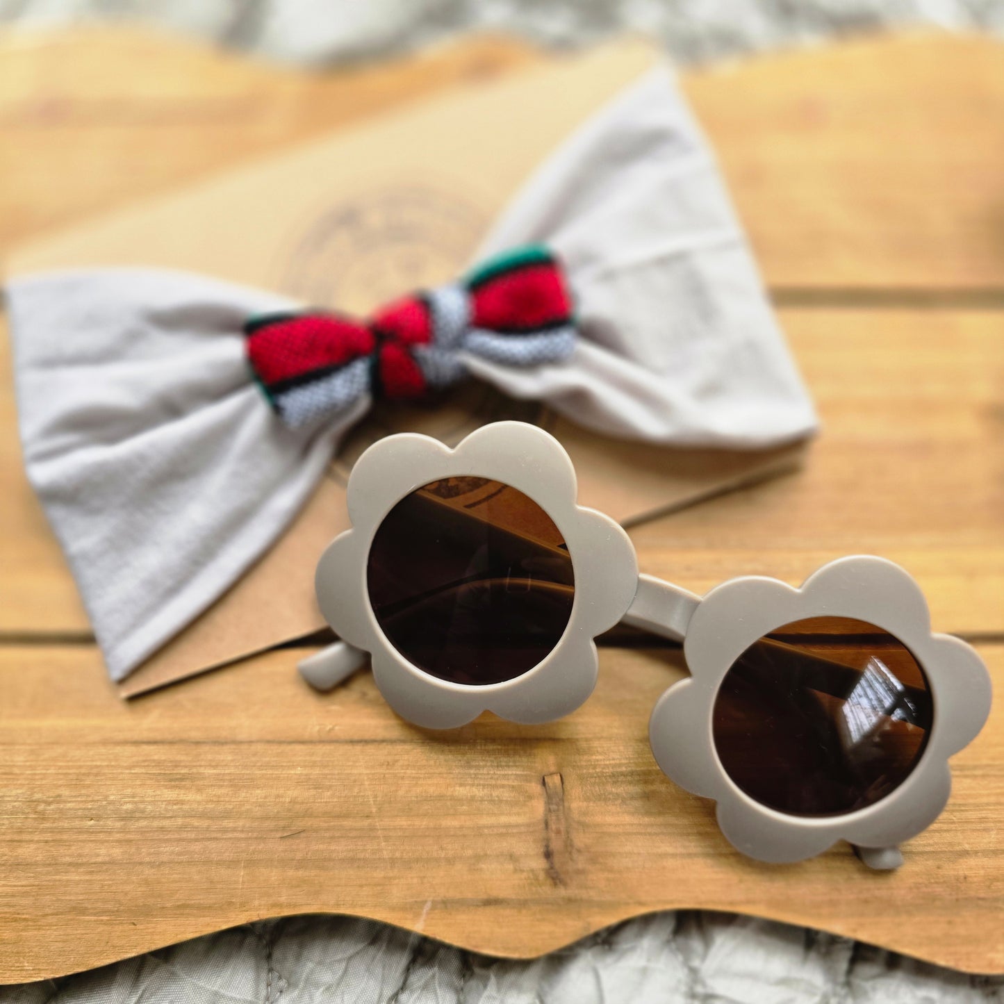 Mexican Baby & Toddler Cambaya Headband + Sunglasses