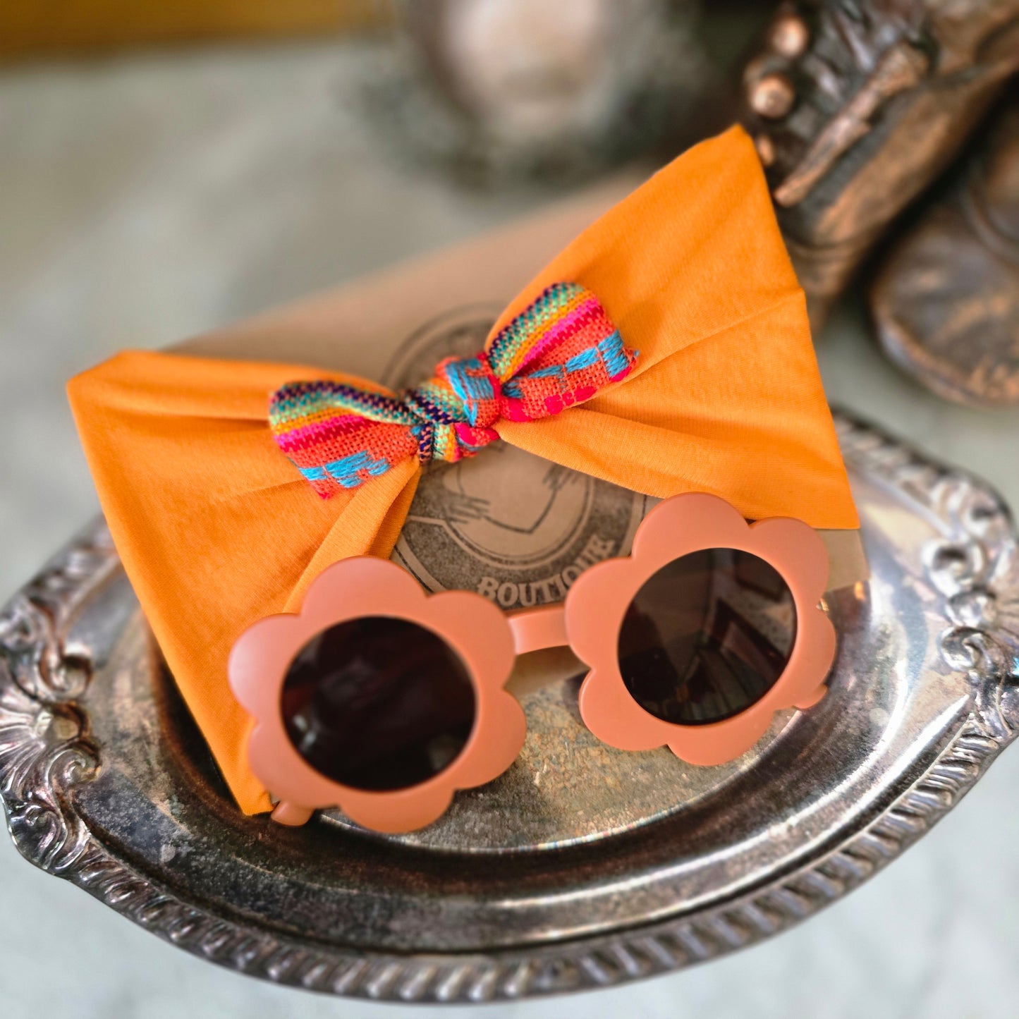 Mexican Baby & Toddler Cambaya Headband + Sunglasses