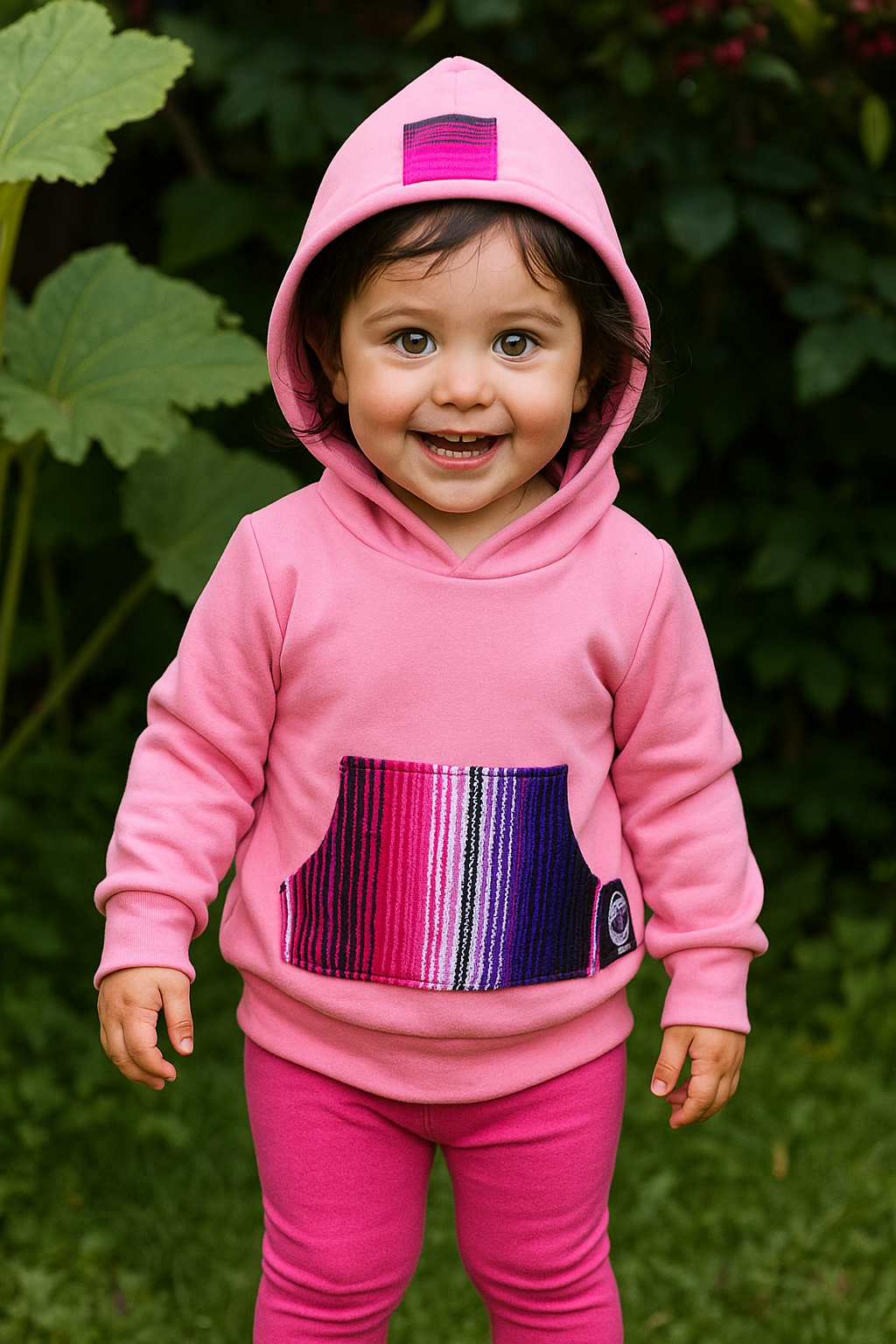 Hot Pink Sarape Hoodie