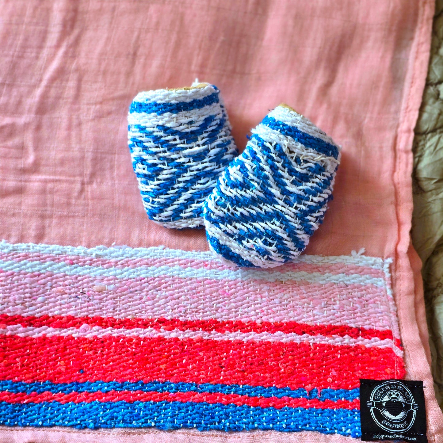 Sarape Swaddle & Mittens Set