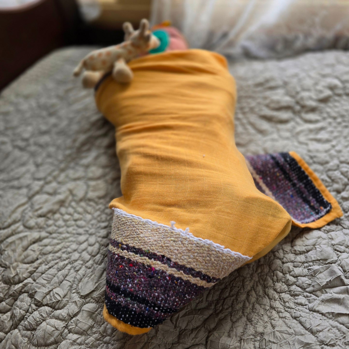 Sarape Swaddle & Mittens Set