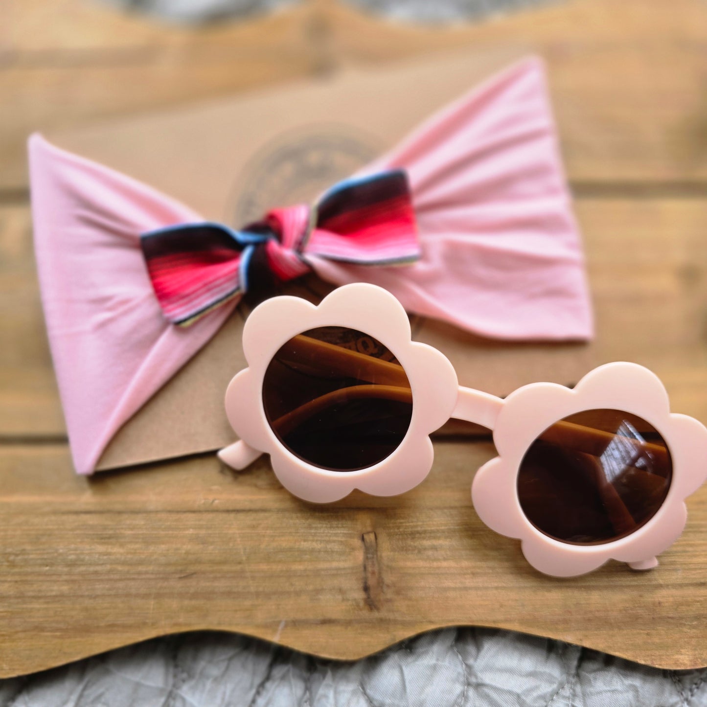 Mexican Baby & Toddler Cambaya Headband + Sunglasses