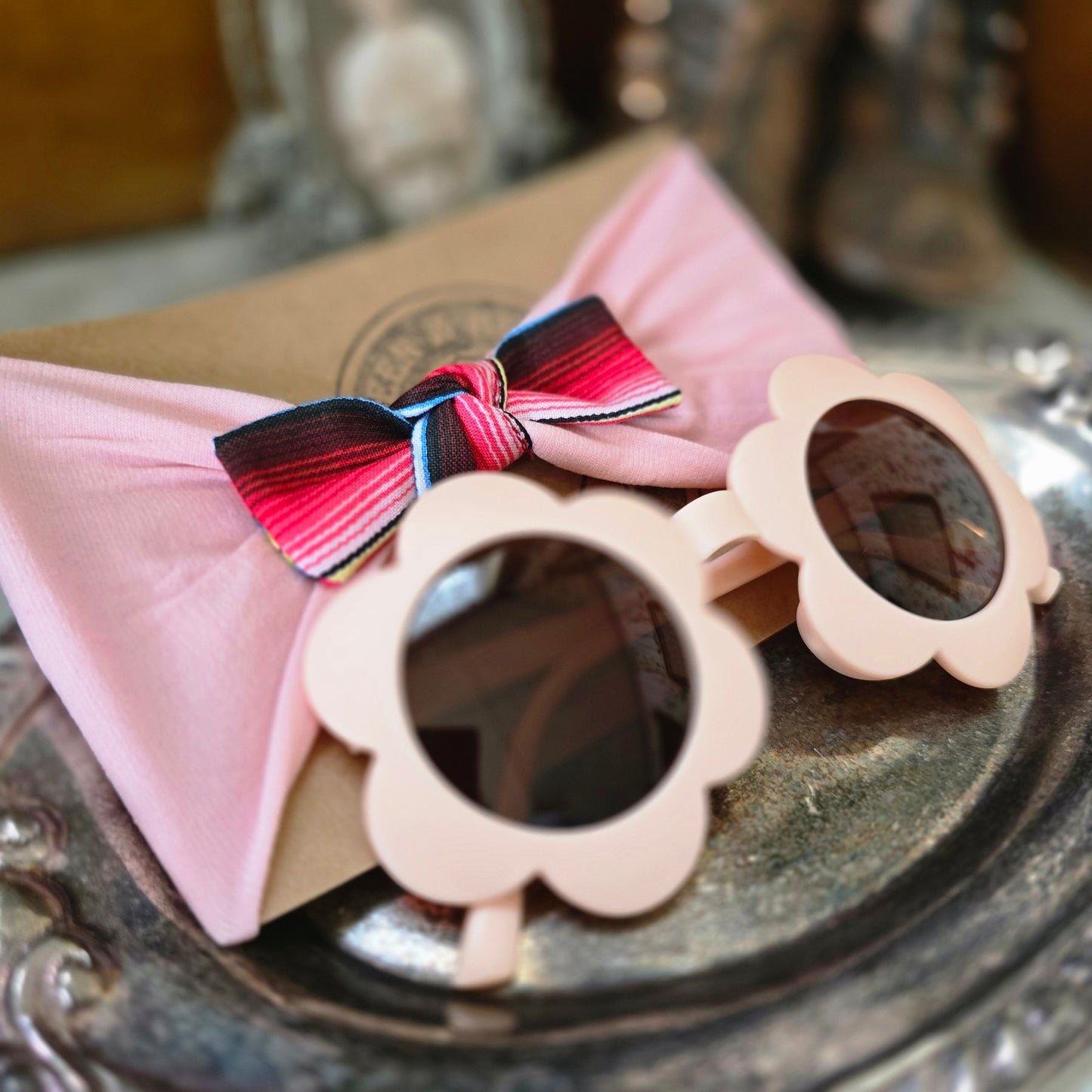 Mexican Baby & Toddler Cambaya Headband + Sunglasses