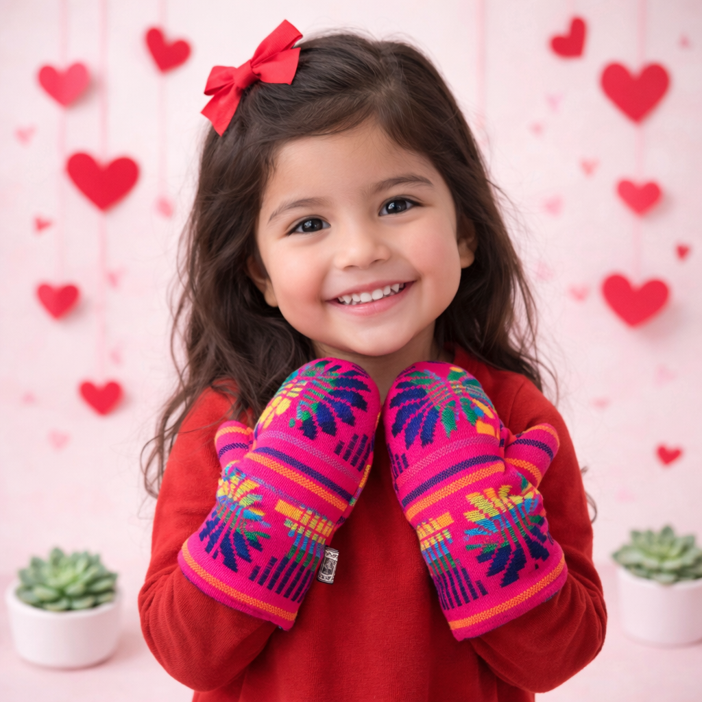 Cambaya Plush Mittens Toddler/Youth/Women