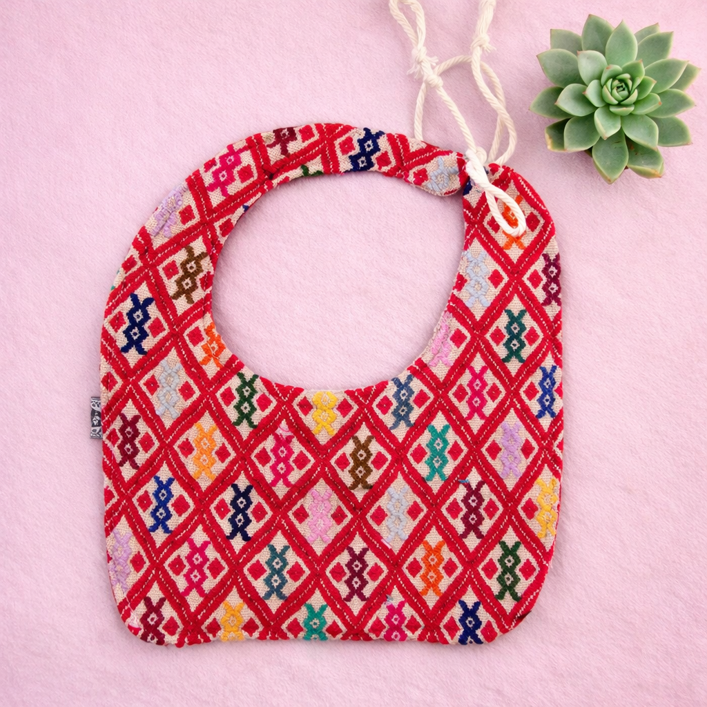 Loom Weaved 100% Cotton Bib