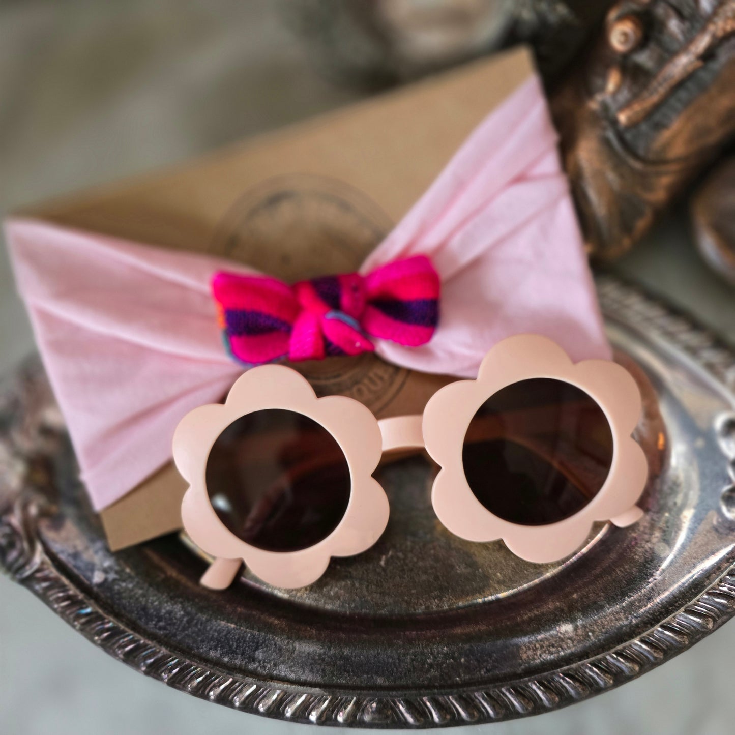 Mexican Baby & Toddler Cambaya Headband + Sunglasses