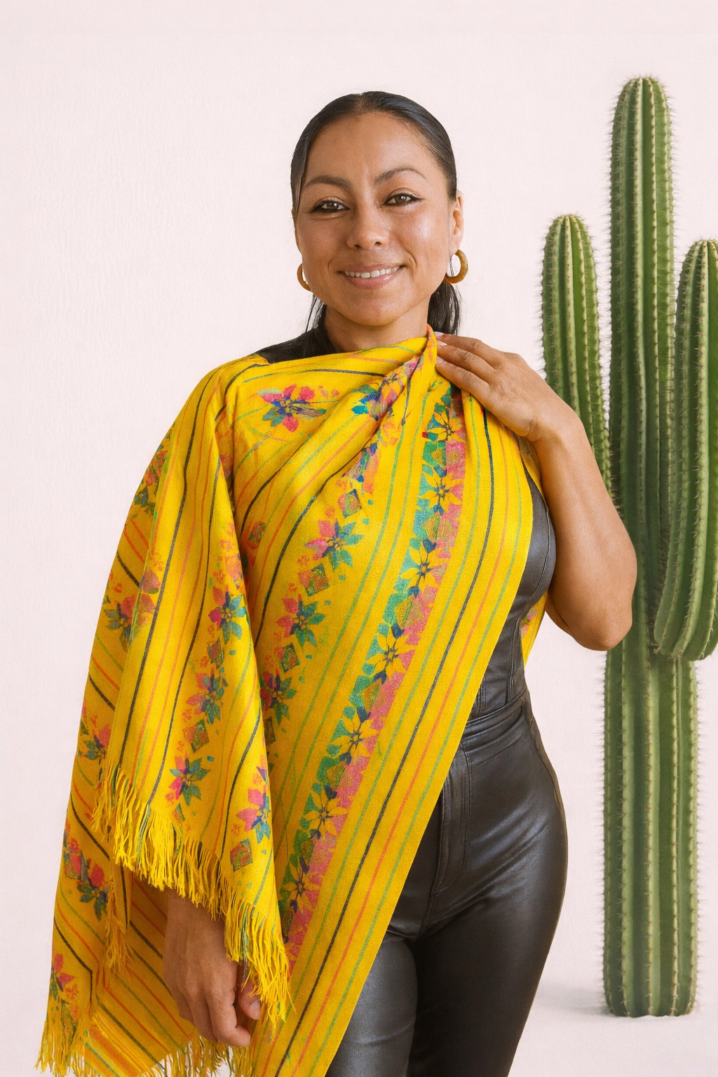 Women's Mexican Cambaya Shawls