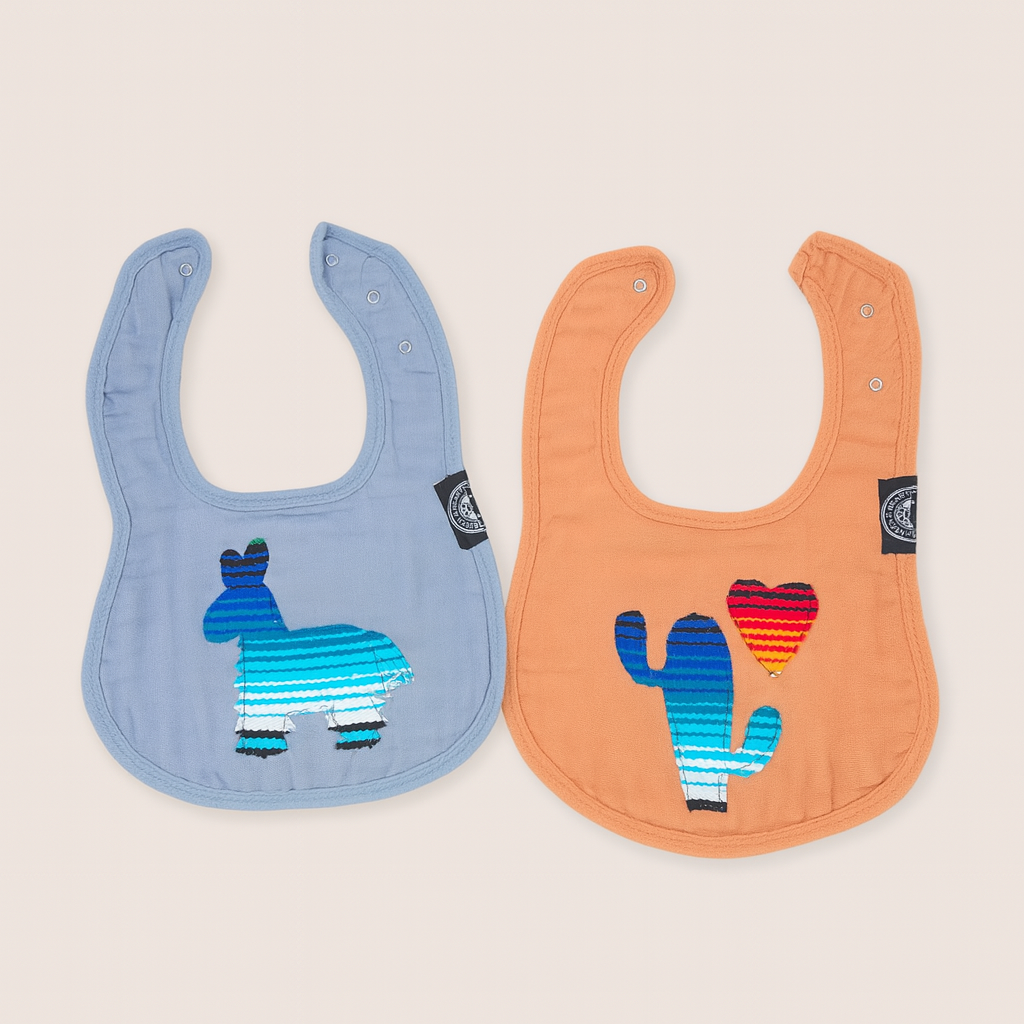 Sarape Bibs Set