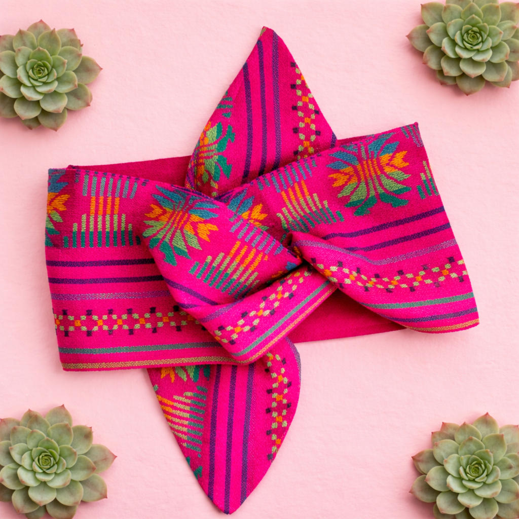 Cambaya Headwrap Hot Pink