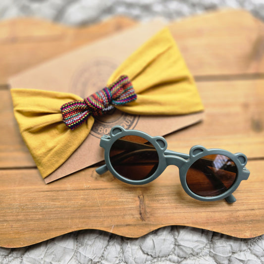 Mexican Baby & Toddler Cambaya Headband + Sunglasses