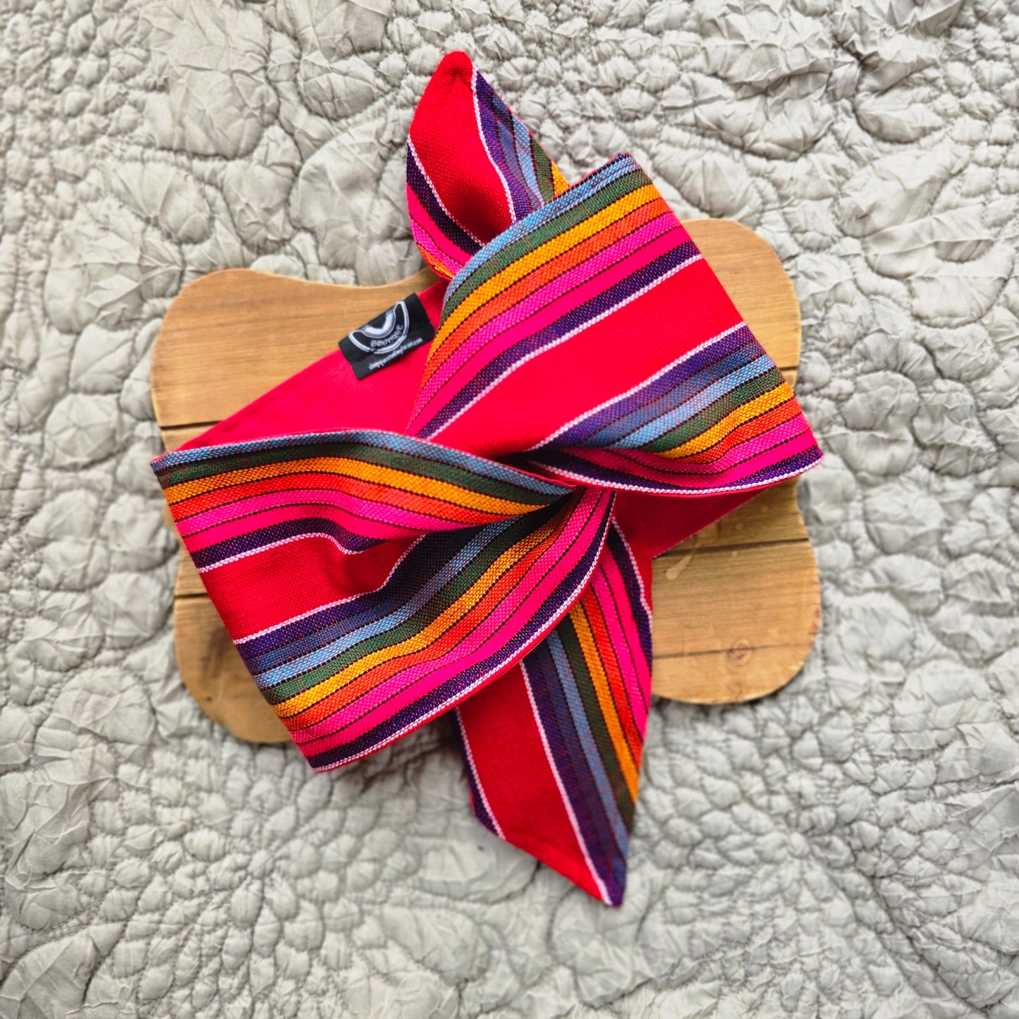 Cambaya Headwrap Red