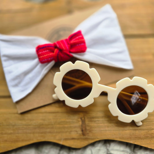 Mexican Baby & Toddler Cambaya Headband + Sunglasses