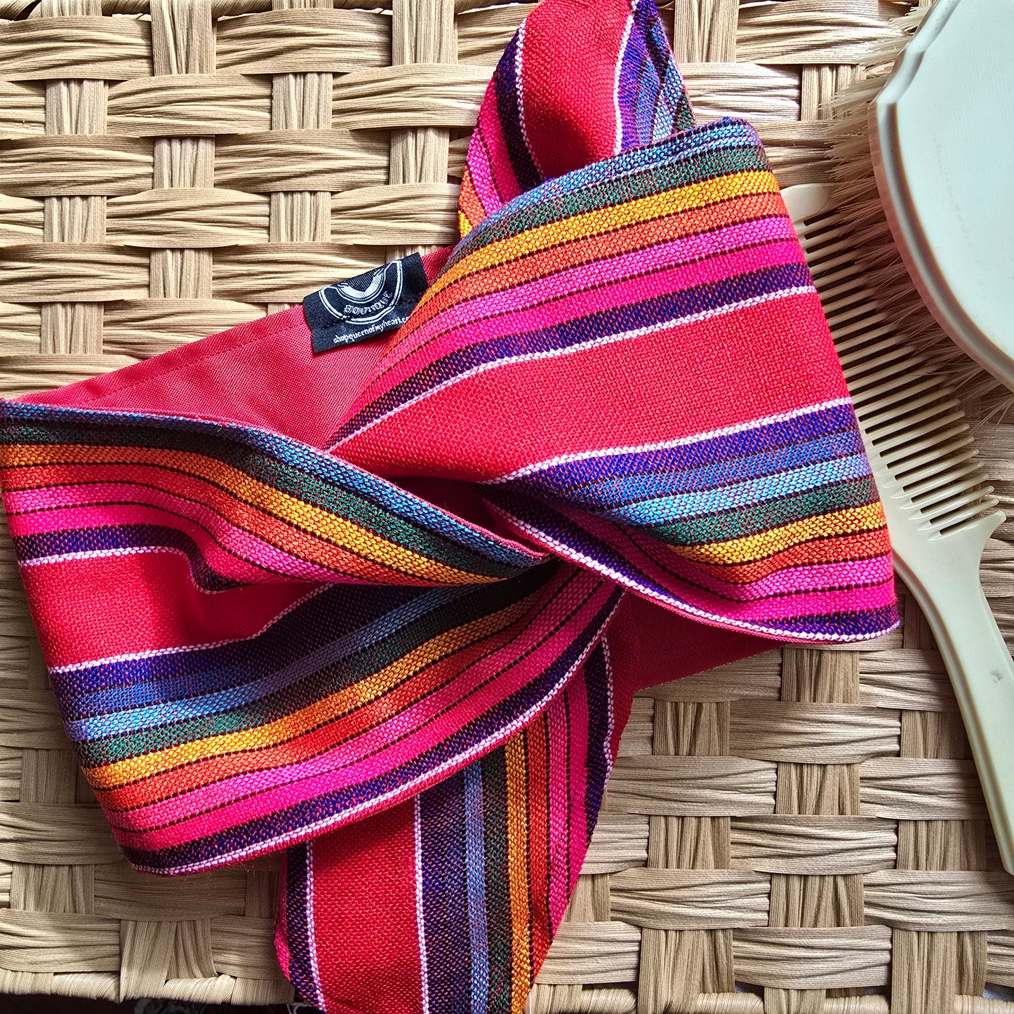 Cambaya Headwrap Red