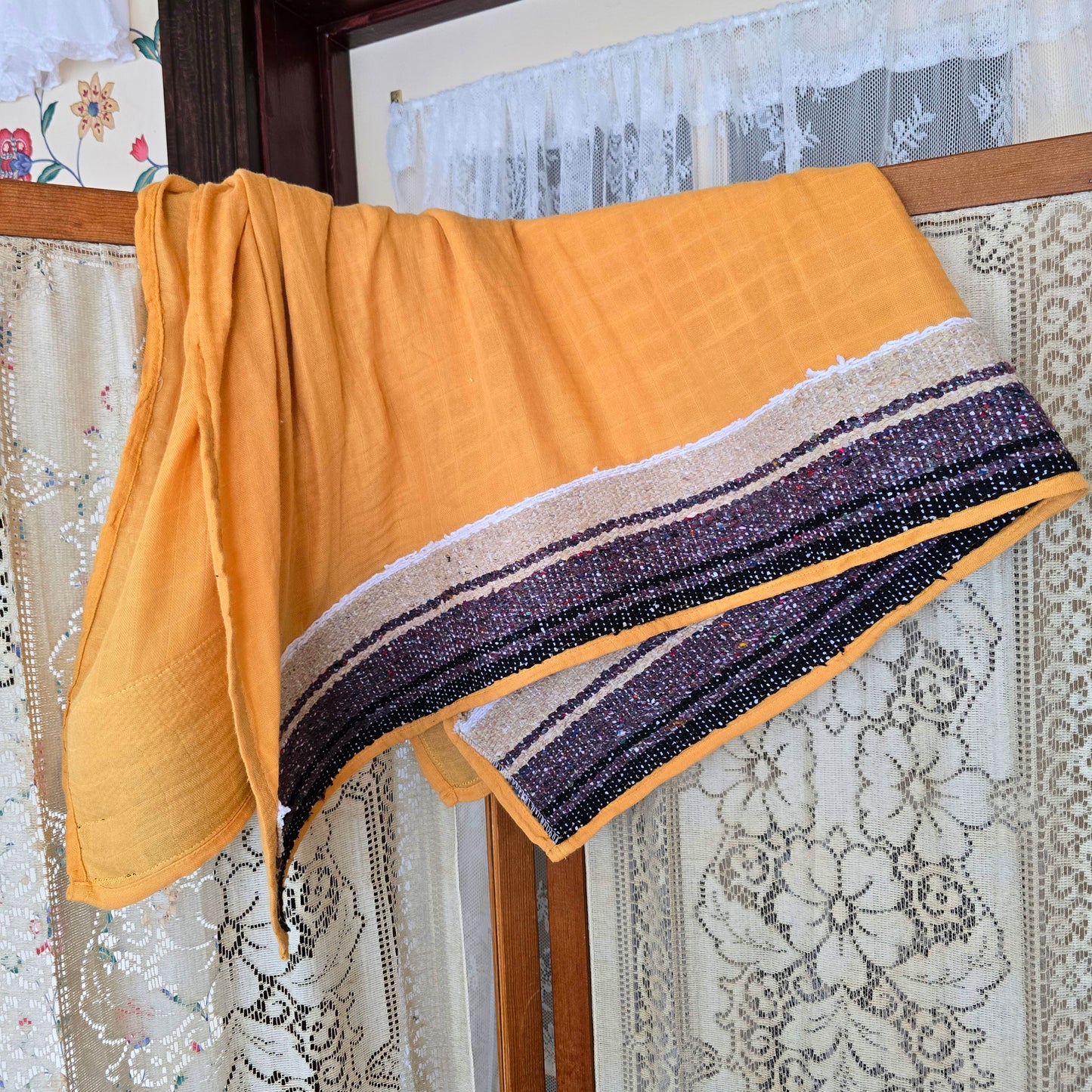 Sarape Swaddle & Mittens Set